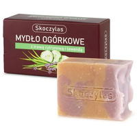 Skoczylas Mydło ogórkowe z trawą cytrynową i lawendą 100g