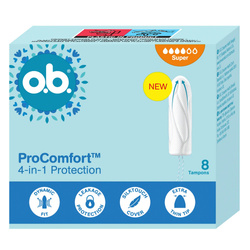 O.B. ProComfort™ Super tampony 8szt.