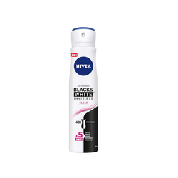 Nivea Black&White Invisible Clear antyperspirant spray 250ml
