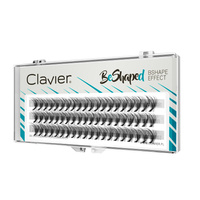 Clavier BeShaped jedwabne kępki rzęs skręt B 10D mix 9-10-11mm