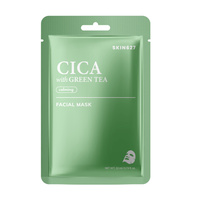 SKIN627 Cica with Green Tea kojąca maska w płachcie 22ml