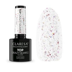 Claresa Top Crazy Quartz No Wipe top hybrydowy bez przemywania 5g