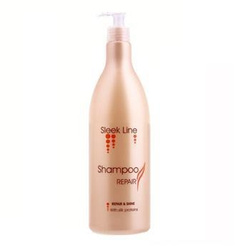 Stapiz Sleek Line Colour Shampoo szampon z jedwabiem do włosów farbowanych 1000ml