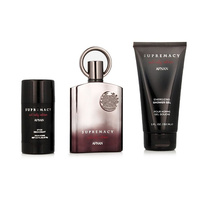 Afnan Supremacy Not Only Intense zestaw ekstrakt perfum spray 100ml + żel pod prysznic 150ml + dezodorant sztyft 75g