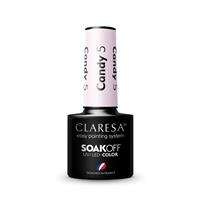 Claresa Soak Off UV/LED Candy lakier hybrydowy 5 5g