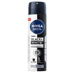 Nivea Men Black & White Invisible Original antyperspirant spray 150ml
