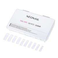 NeoNail Nail Tips przezroczyste tipsy z długą kieszonką 120szt