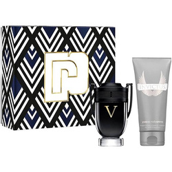 Paco Rabanne Invictus Platinum zestaw woda perfumowana spray 50ml + żel pod prysznic 100ml