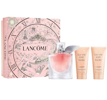 Lancome La Vie Est Belle woda perfumowana spray 50ml + balsam do ciała 50ml + żel pod prysznic 50ml