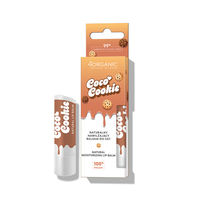 4ORGANIC Natural Lip Balm naturalny nawilżający balsam do ust Coco Cookie 5g