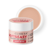 Claresa Soft&amp;Easy Builder Gel żel budujący Light Beige 90g
