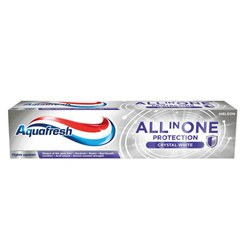 Aquafresh All In One Protection pasta do zębów z fluorkiem Crystal White 75ml