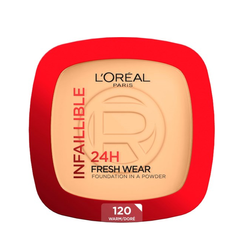 L'Oreal Paris Infaillible 24H Fresh Wear Foundation In A Powder matujący podkład do w pudrze 120 9g