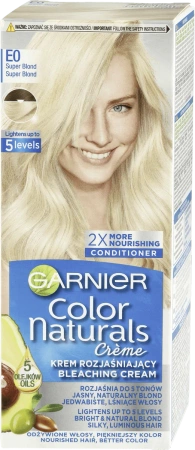 Garnier Color Naturals Creme krem rozjaśniający do włosów E0 Super Blond