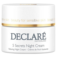 Declare Stress Balance 5 Secrets Night Cream nawilżający krem do twarzy na noc 50ml