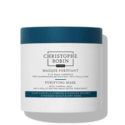 Christophe Robin Purifying Mask With Thermal Mud detoksykująca maska przed myciem włosów 250ml