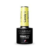 Claresa Soak Off UV/LED Candy lakier hybrydowy 6 5g