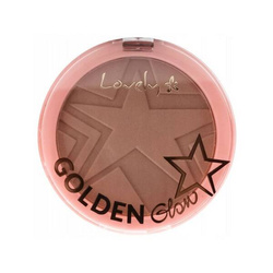 Lovely Golden Glow Powder lekki puder brązujący do twarzy 4 15g