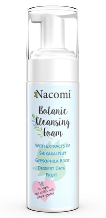 Nacomi Botanic Cleansing Foam pianka do mycia twarzy 150ml