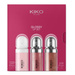 KIKO Milano Glossy Lip błyszczyk do ust 2x6.5ml + pielęgnacyjny krem do ust z efektem powiększenia objętości 6.5ml