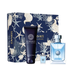Versace Pour Homme zestaw woda toaletowa spray 100ml + woda toaletowa 5ml + żel pod prysznic 150ml