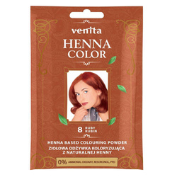 Venita Henna Color ziołowa odżywka koloryzująca z naturalnej henny 8 Rubin