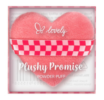 Lovely Plushy Promise puszek do pudru w kształcie serca