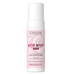 Eveline Cosmetics Pink Snail ultradelikatna pianka do mycia twarzy 150ml