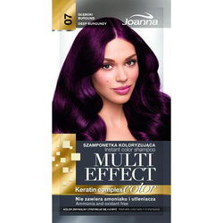 Joanna Multi Effect Color szamponetka koloryzująca 07 Głęboki Burgund 35g