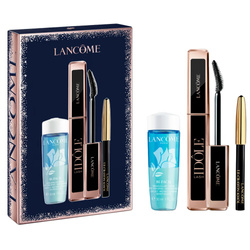 Lancome Lash Idole Mascara Routine tusz 01 8ml + mini kredka do oczu 0.7g + płyn do demakijażu oczu 30ml