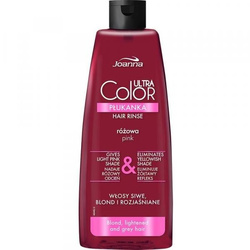 Joanna Ultra Color System Hair Rinse płukanka do włosów nadająca różowy odcień Różowa 150ml