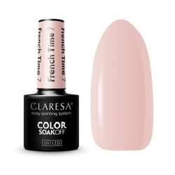 Claresa Color Soak Off UV/LED lakier hybrydowy French Time 5 5g
