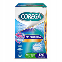 Corega Bio Formuła tabletki do czyszczenia protez zębowych 120szt