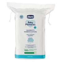 Chicco Baby Moments bawełniane waciki kosmetyczne 0m+ 60szt.