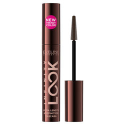 Eveline Cosmetics Infinity Look wydłużająco-definiujący tusz do rzęs Brązowy 7ml