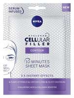 Nivea Hyaluron Cellular Filler Contour 10-minutowa maska w płachcie 1szt