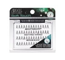 Soft Touch zestaw 56 kępek rzęs Medium Black