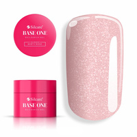 Silcare Base One Shimmer Misty Rose żel budujący do paznokci 50g