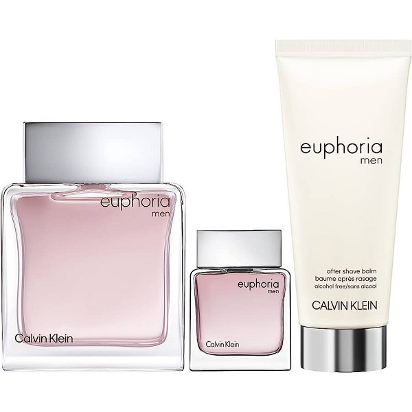 calvin klein euphoria men woda toaletowa 100 ml   zestaw  