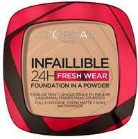 L'Oreal Paris Infaillible 24H Fresh Wear Foundation In A Powder matujący podkład do w pudrze 140 Golden Beige 9g