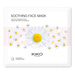 KIKO Milano Soothing Face Mask hydrożelowa nawilżająca maska do twarzy z wyciągiem z rumianku