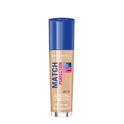 Rimmel Match Perfection Foundation podkład dopasowujący się do cery 102 Light Nude SPF20 30ml