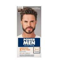 Joanna Power Men Color Cream farba odsiwiająca 04 Natural Brown