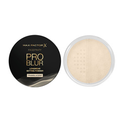 Max Factor Facefinity Pro Blur sypki puder matujący Translucent 10.5g