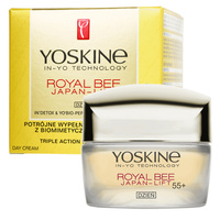 Yoskine Royal Bee Japan-Lift przeciwzmarszczkowy krem do twarzy na dzień 55+ 50ml