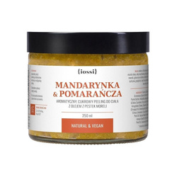 Mandarynka & Pomarańcza aromatyczny cukrowy peeling do ciała z olejem z pestek moreli 250ml