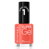 Rimmel Super Gel żelowy lakier do paznokci 047 Spiced Coral 12ml
