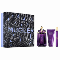 Thierry Mugler Alien zestaw woda perfumowana spray 60ml + woda perfumowana spray 10ml + balsam do ciała 50ml