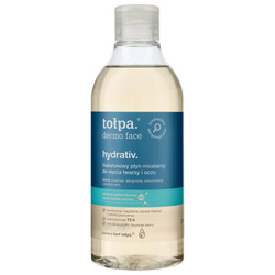 Tołpa Dermo Face Hydrativ hialuronowy płyn micelarny do mycia twarzy i oczu 400ml