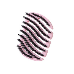 Sister Young Mila Pocket Hair Brush mała szczotka do włosów Pink